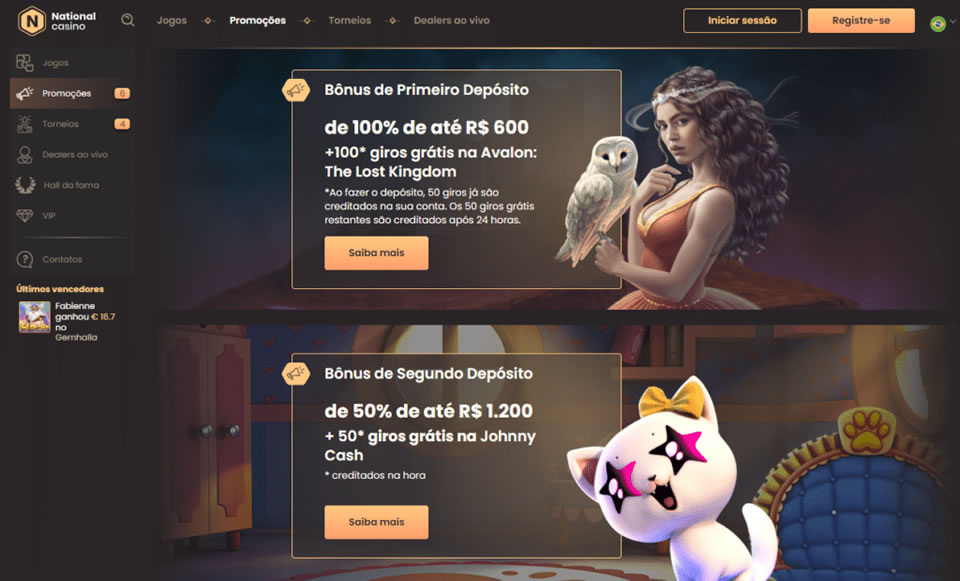 Existem muitas outras promoções de ações adicionais disponíveis.